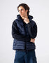 HOODED PUFFER VEST